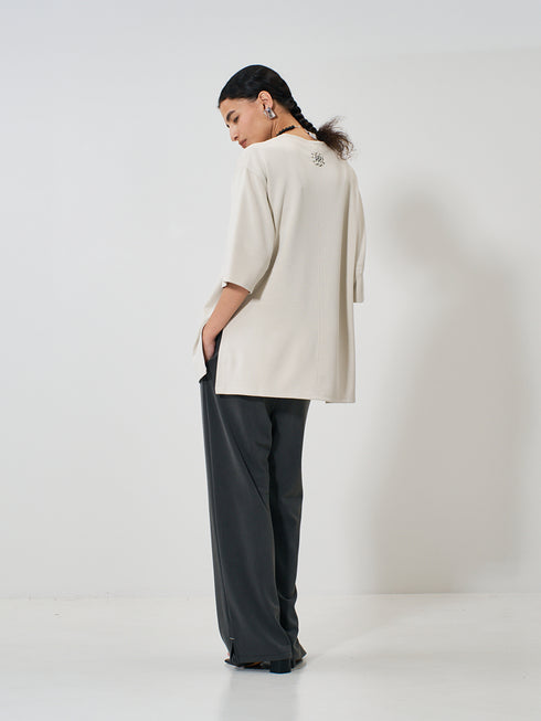 【 予約:2月上旬 】SIDE SLIT SLACKS /Y261-32022